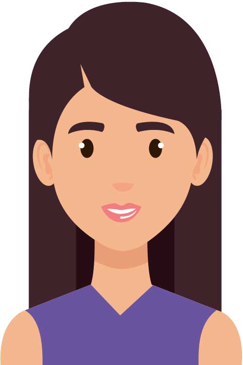female advisor silhouette
